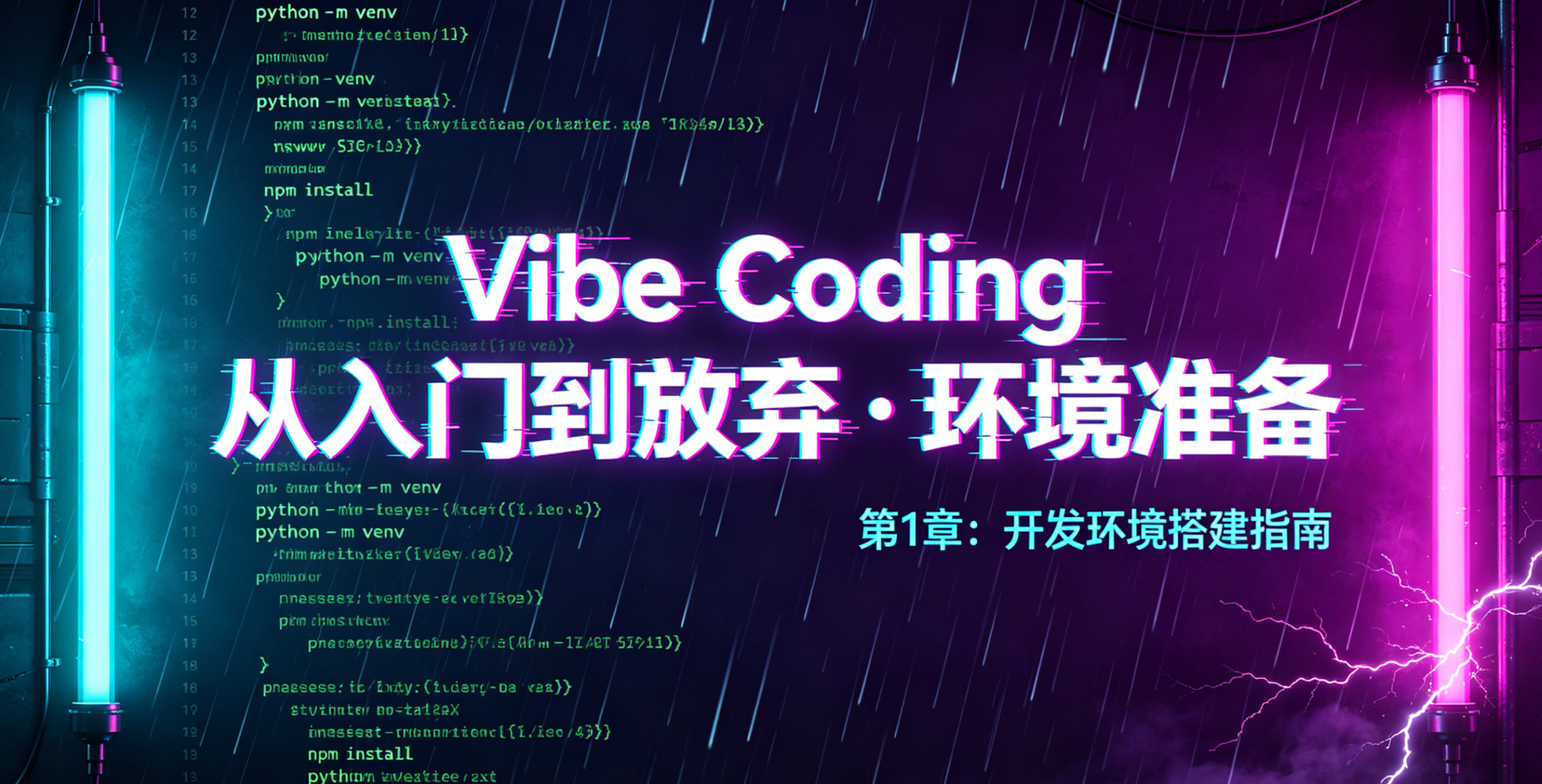 Vibe Coding 从入门到放弃系列（一） 环境准备